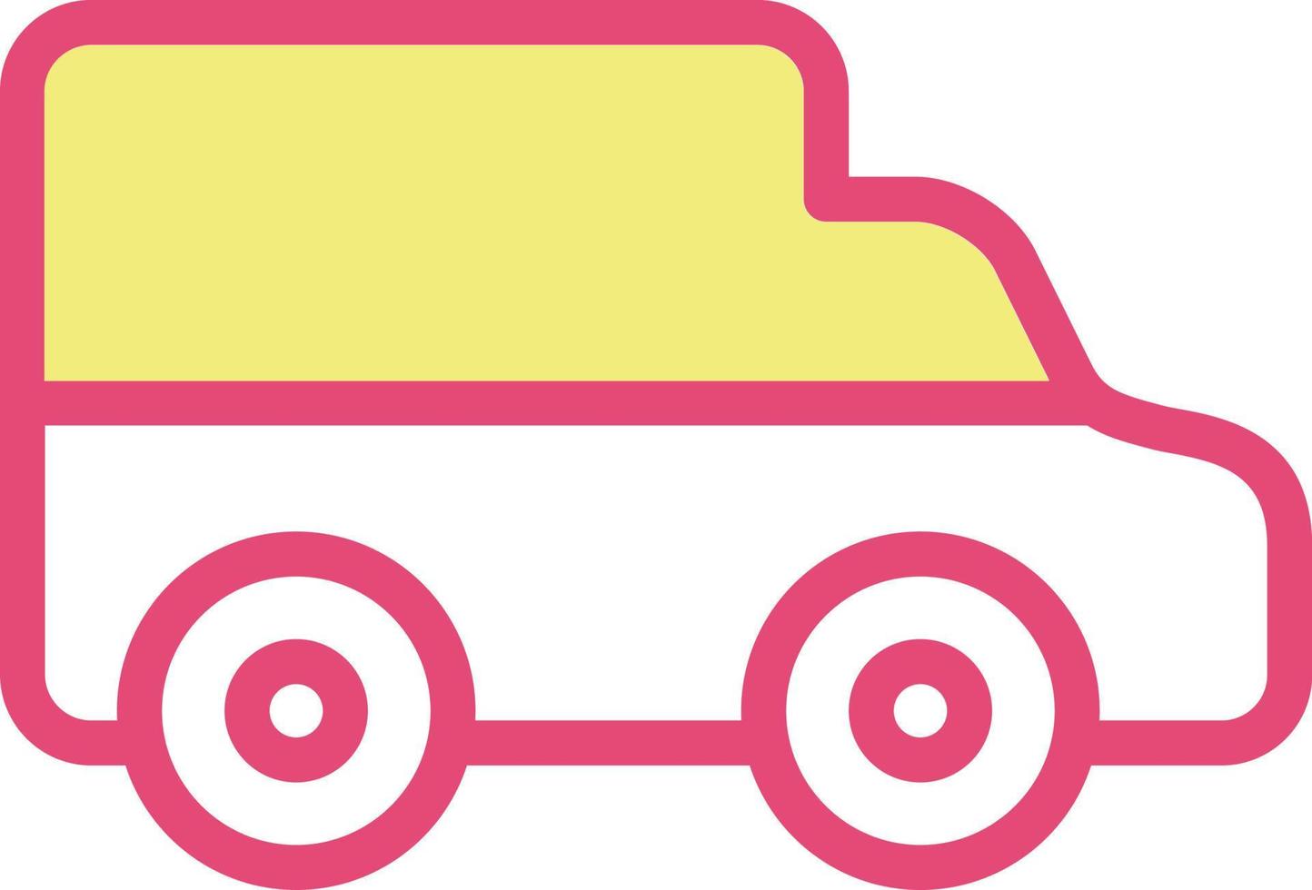 trasporto veicolo, illustrazione, vettore, su un' bianca sfondo. vettore