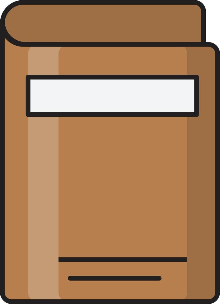 libro illustrazione vettoriale su uno sfondo simboli di qualità premium. icone vettoriali per il concetto e la progettazione grafica.