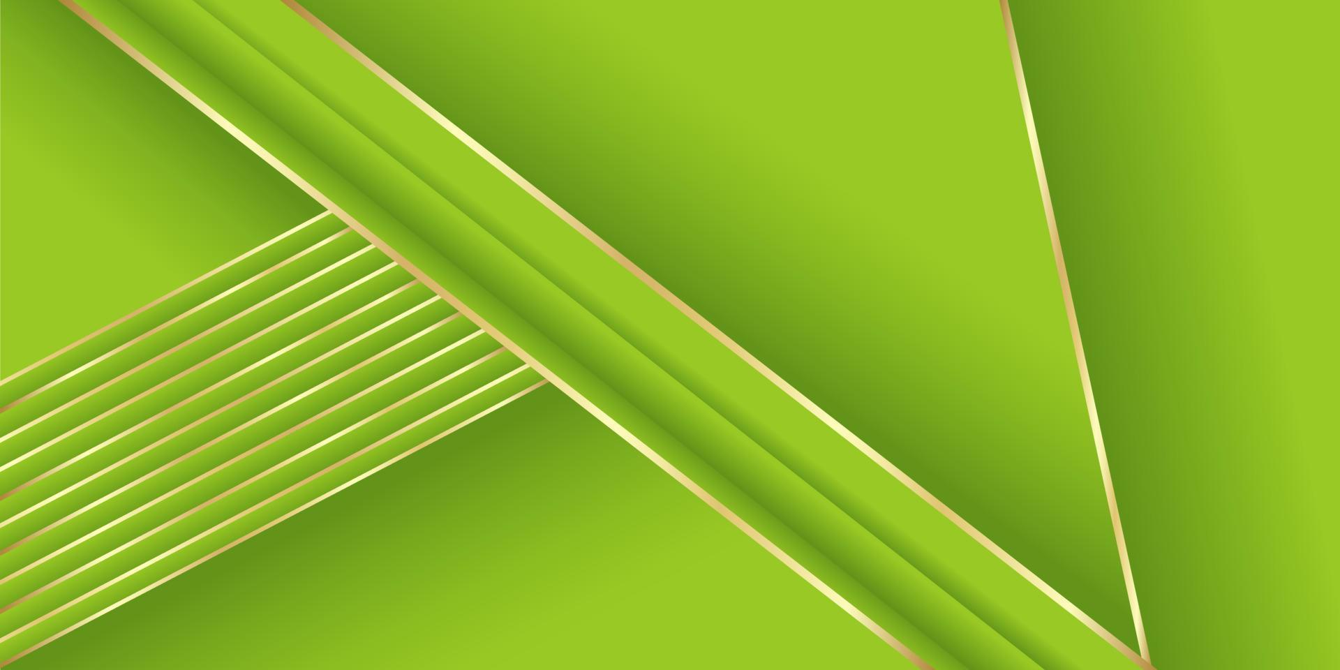 sfondo verde astratto con linee vettore