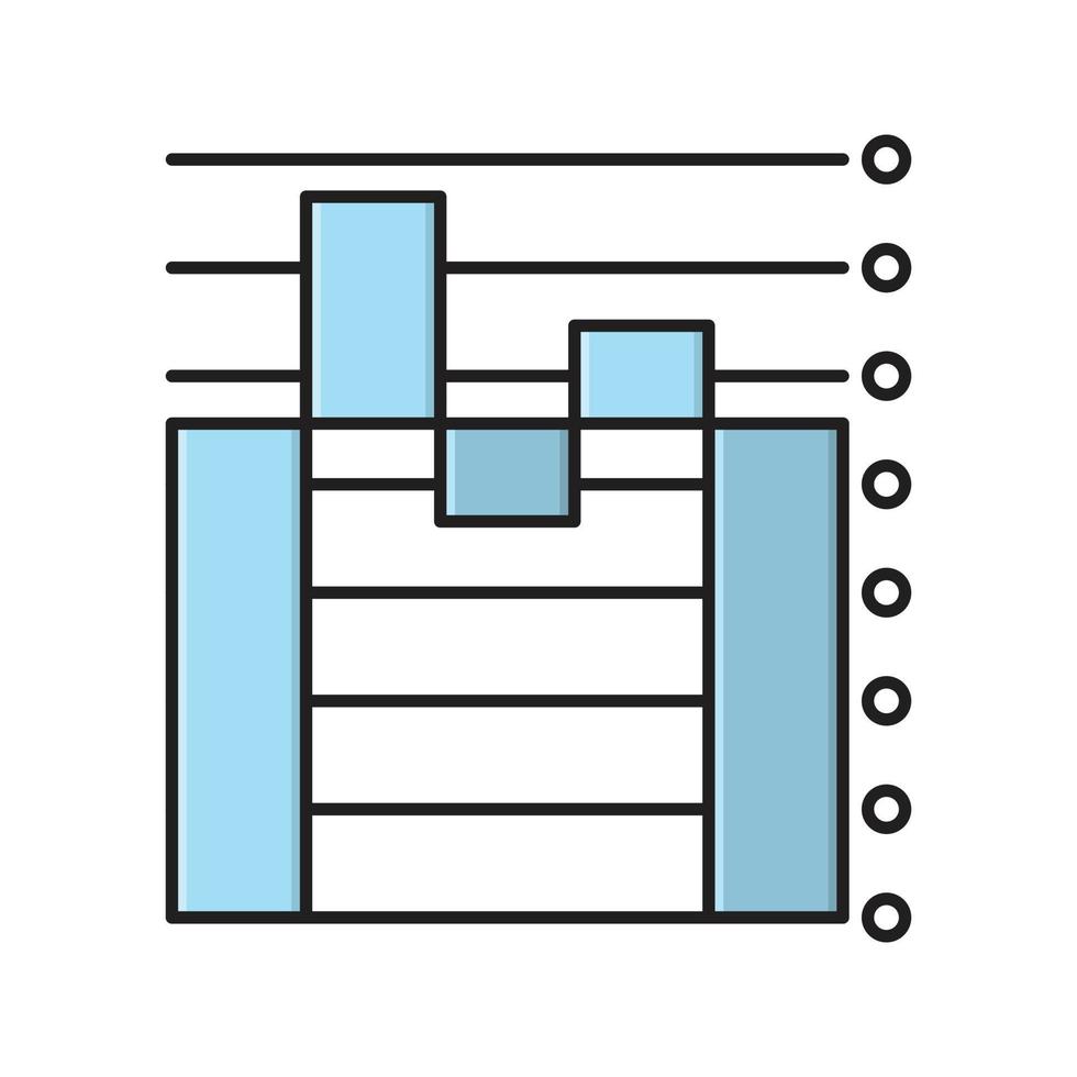 diagramma vettore illustrazione su un' sfondo.premio qualità simboli.vettore icone per concetto e grafico design.