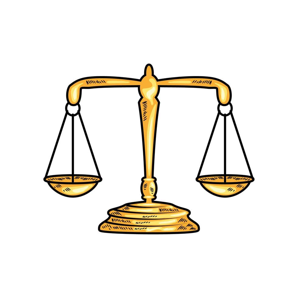 scala legge e giustizia vettore