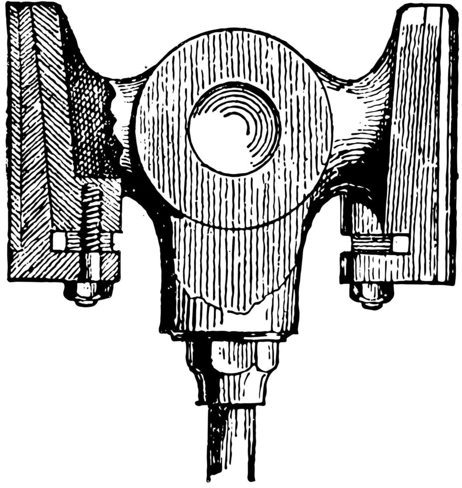 traversa, Vintage ▾ illustrazione. vettore