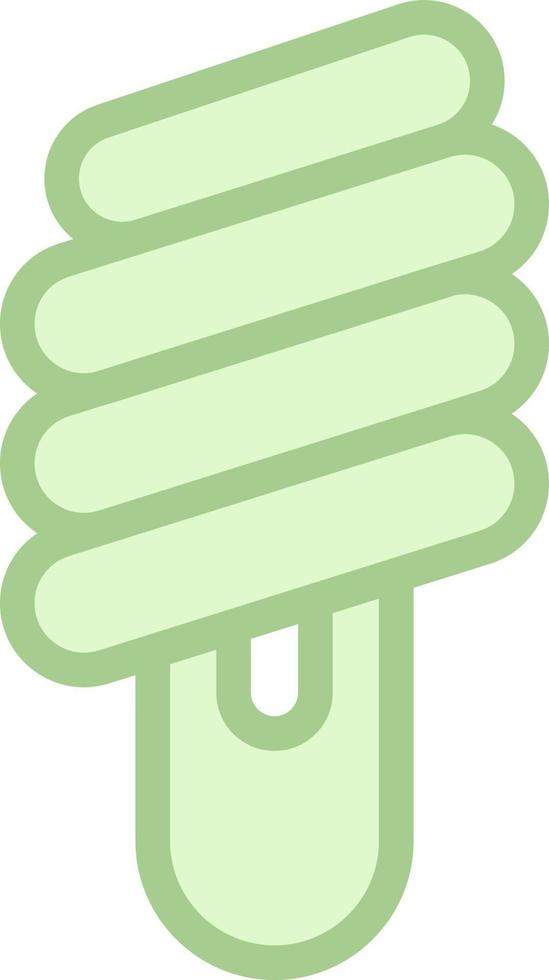 eco verde lampadina, illustrazione, vettore su un' bianca sfondo.