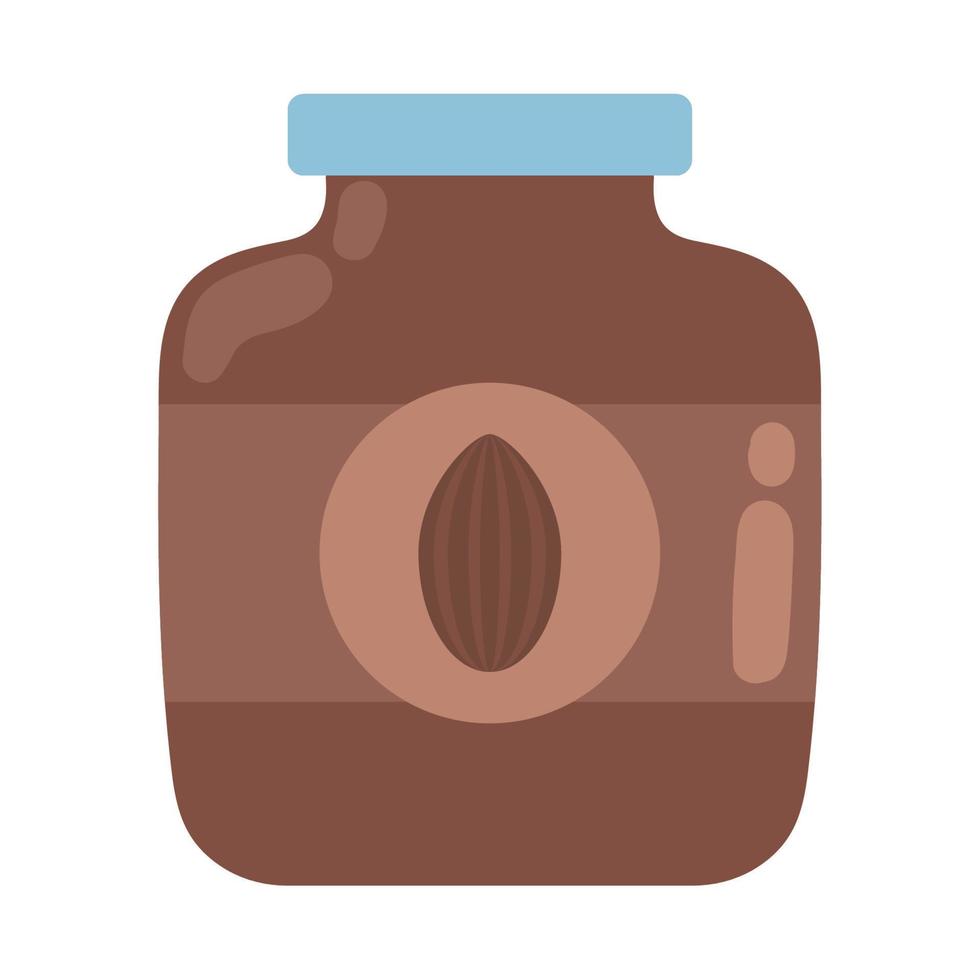cacao cioccolato vaso vettore