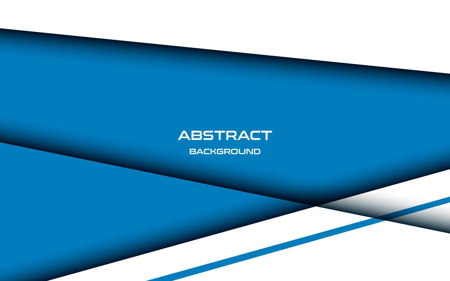 moderno blu bianca ombra un' combinazione diagonale astratto sfondo. eps10 vettore