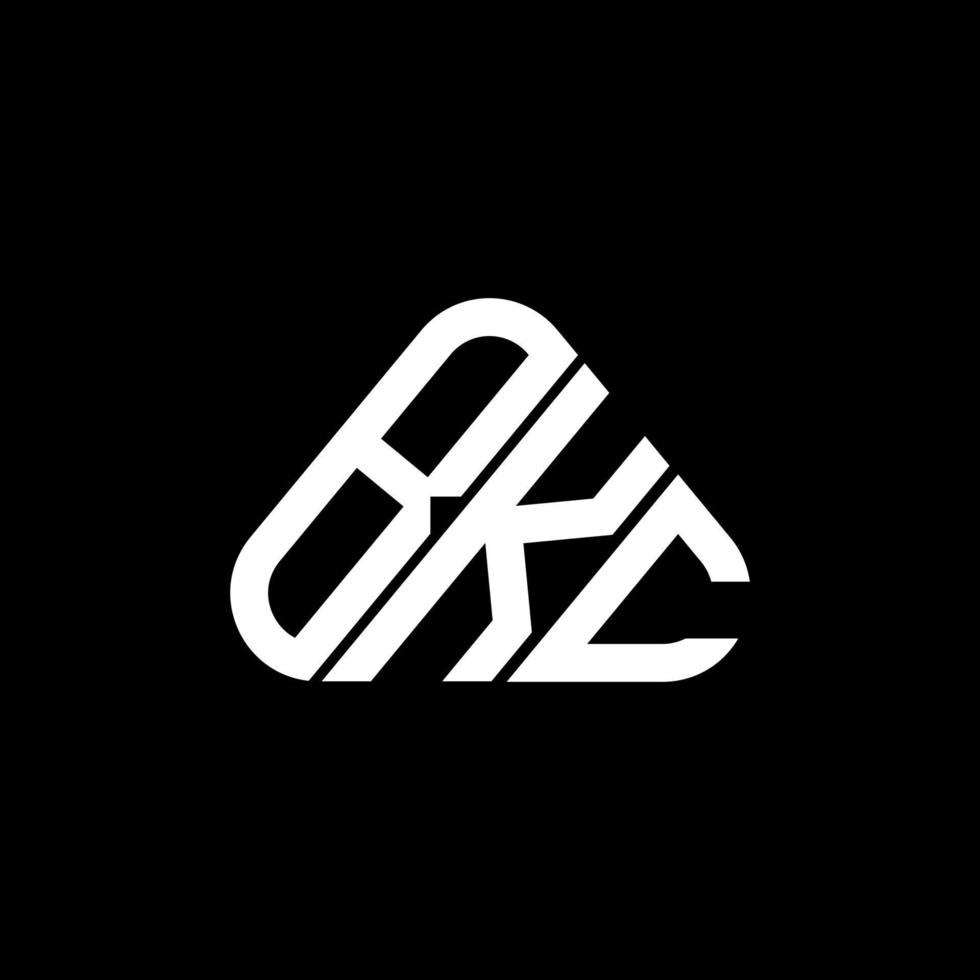 bc lettera logo creativo design con vettore grafico, bc semplice e moderno logo nel il giro triangolo forma.