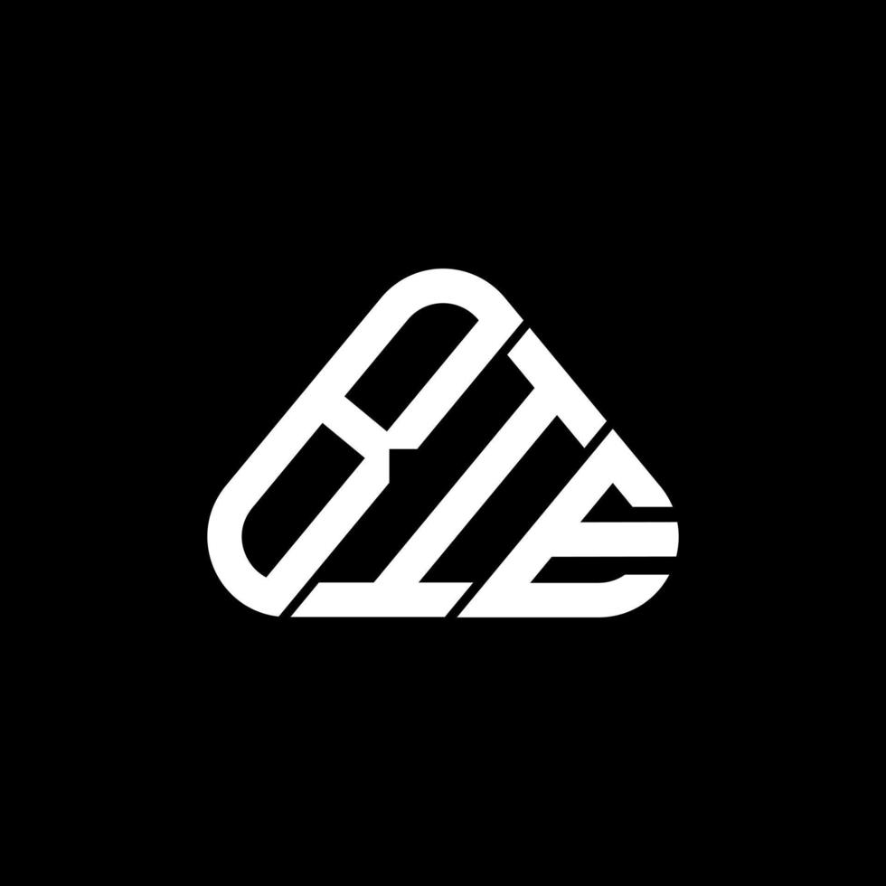 ciao lettera logo creativo design con vettore grafico, ciao semplice e moderno logo nel il giro triangolo forma.