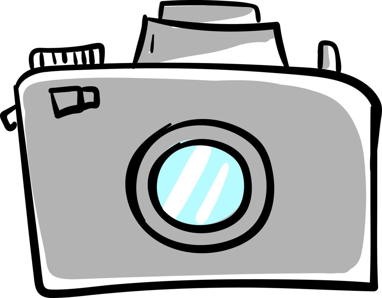 telecamera disegno, illustrazione, vettore su bianca sfondo.