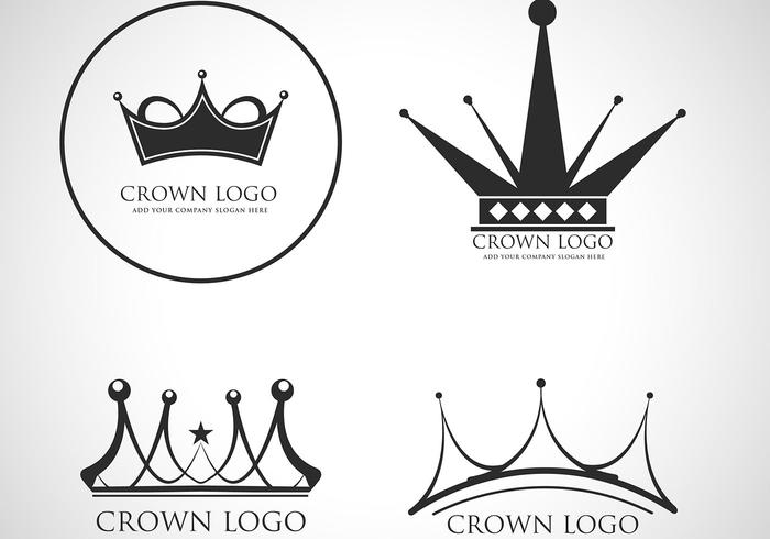 Corona logo vettoriale