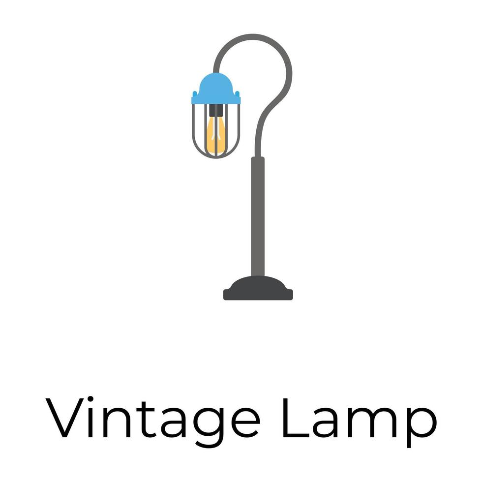 di moda Vintage ▾ lampada vettore