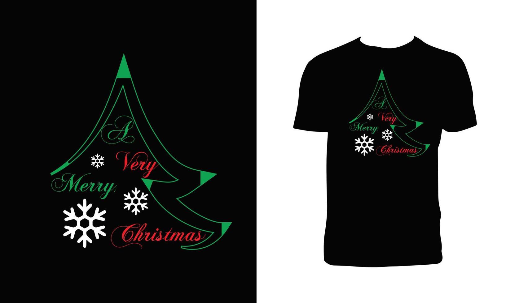 Natale calligrafia t camicia design vettore