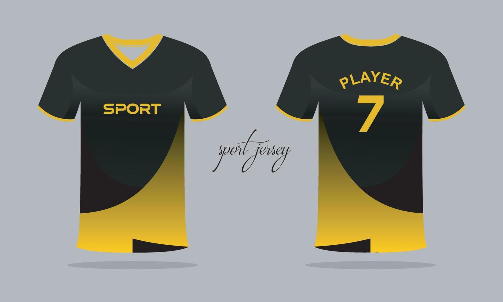 gli sport maglia e maglietta modello gli sport maglia design. gli sport design per calcio da corsa gioco vettore