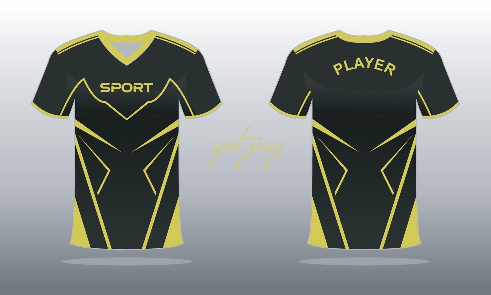 gli sport maglia e maglietta modello gli sport maglia design. gli sport design per calcio da corsa gioco vettore