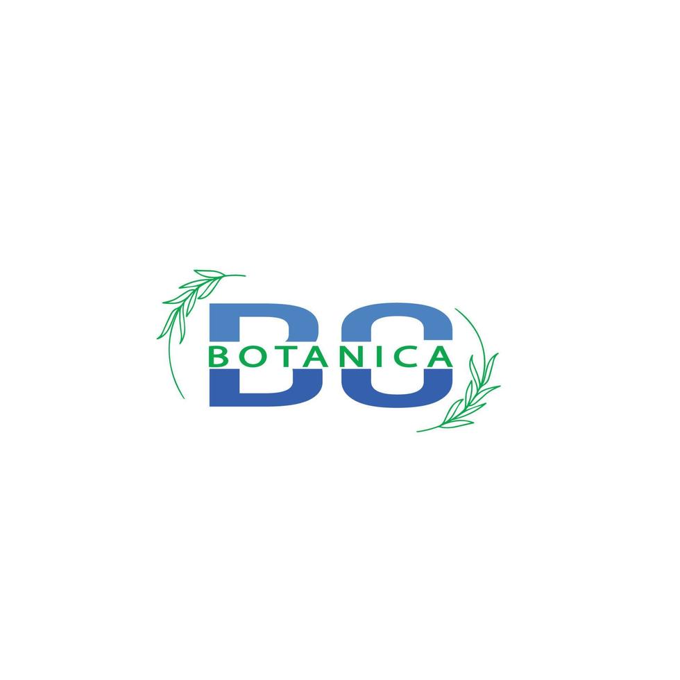 avanti Cristo botanica logo vettore