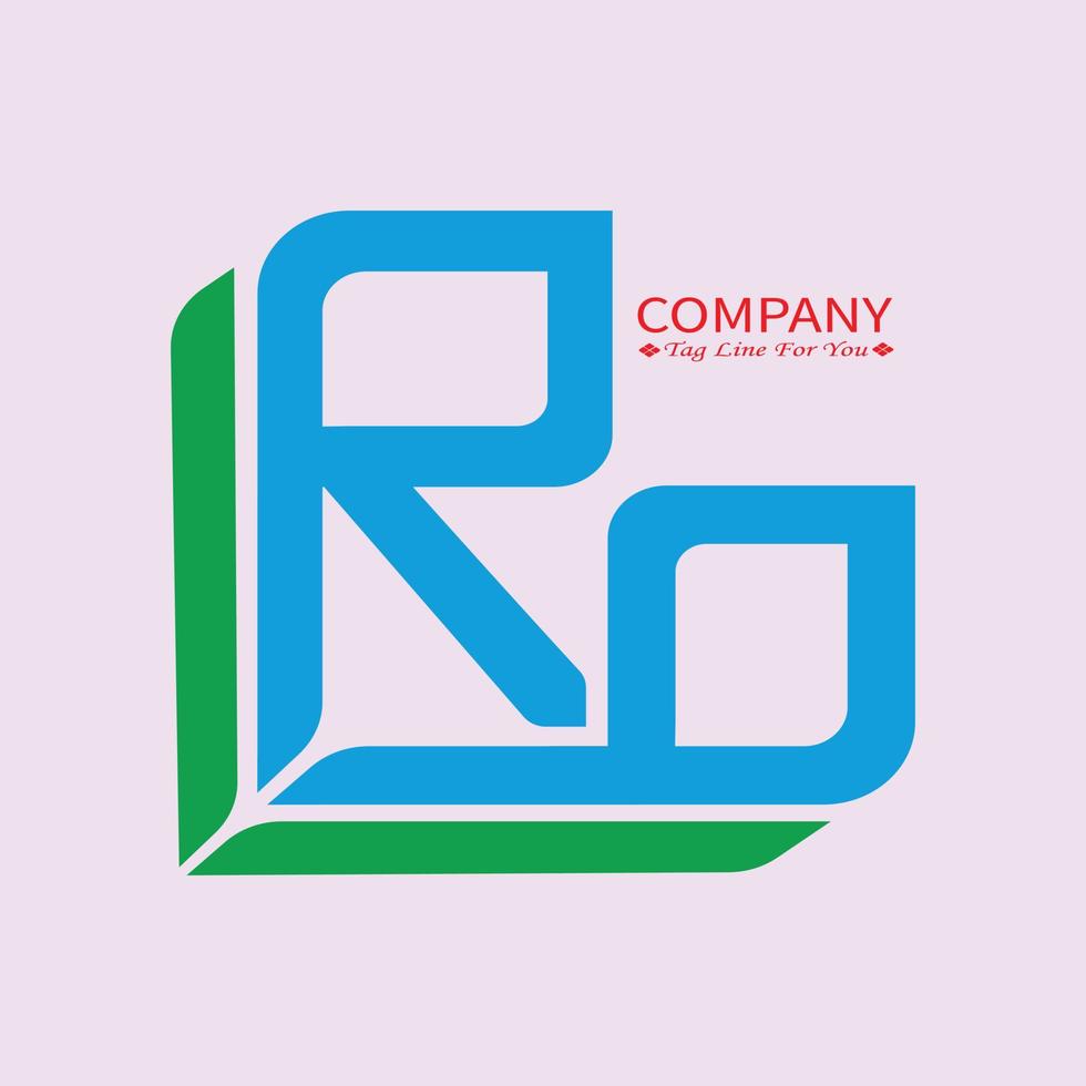 colorato geometrico vettore logo design