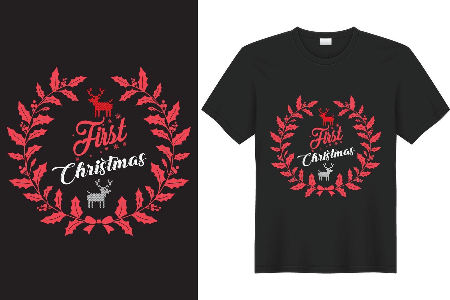 primo Natale design vettore