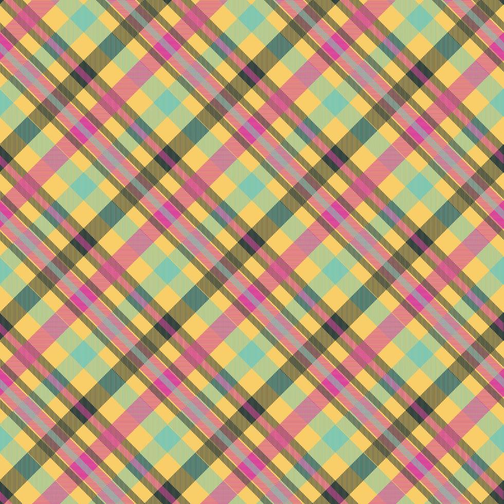 modello vettoriale senza soluzione di continuità di colore arancione tartan