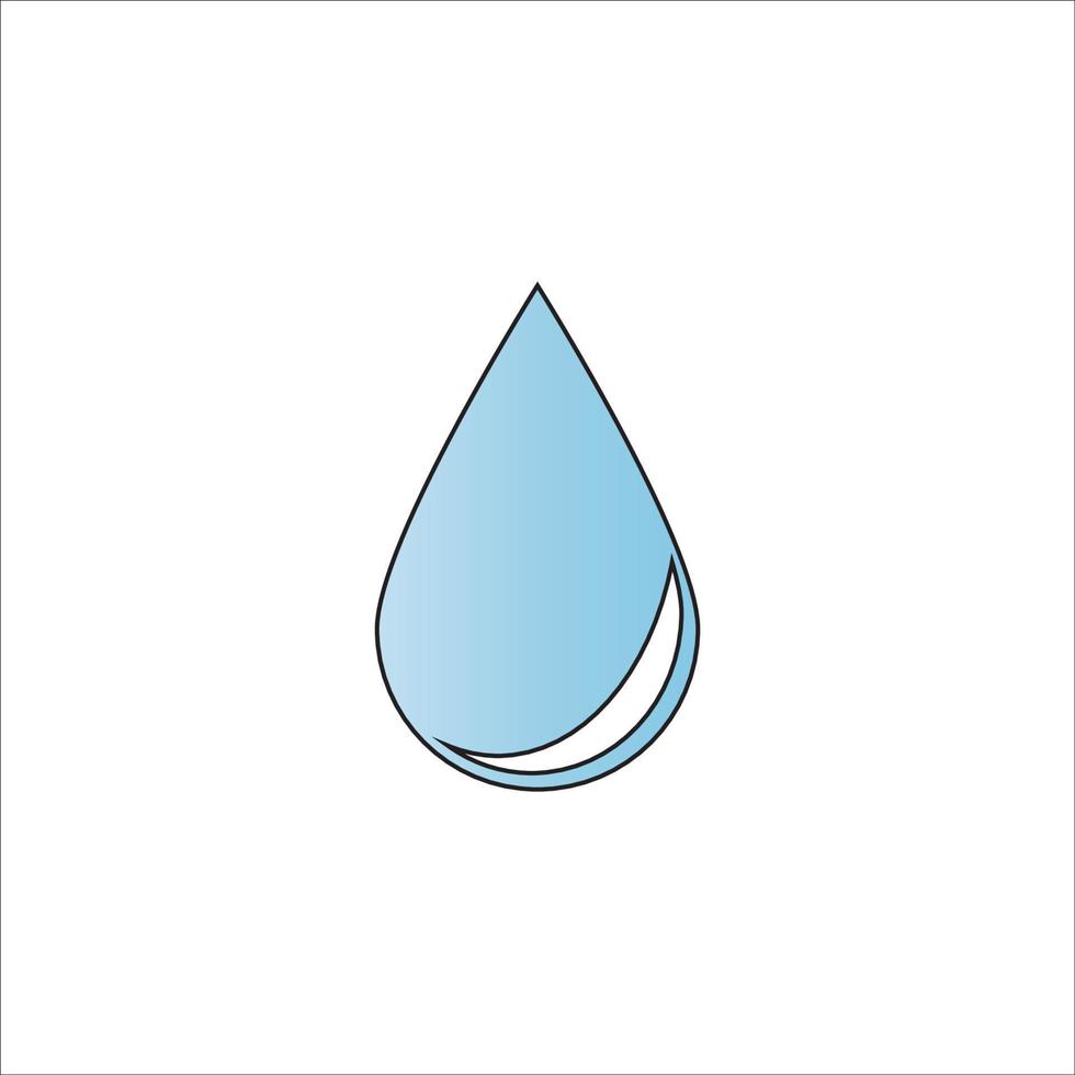 acqua icona logo vettore design