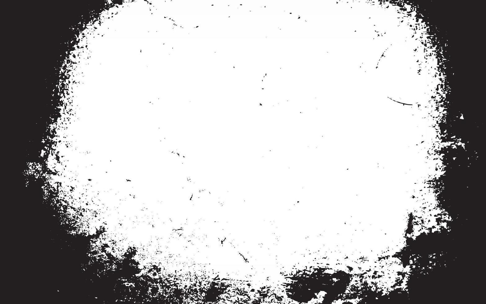 effetto texture grunge. rivestimento invecchiato strutturato ruvido. monocromatico vintage astratto. nero isolato su sfondo bianco. concetto di stile mezzitoni elemento di design grafico per banner, volantini, poster, ecc vettore