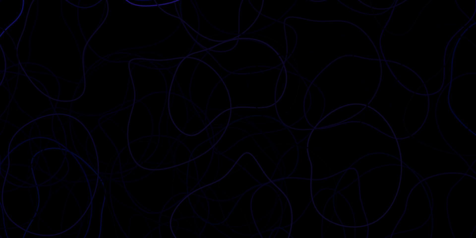 modello vettoriale viola scuro con forme astratte.