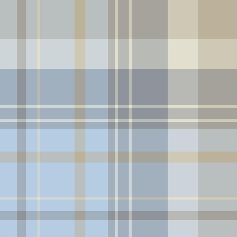 senza soluzione di continuità modello nel discreto blu e beige colori per plaid, tessuto, tessile, Abiti, tovaglia e altro le cose. vettore Immagine.