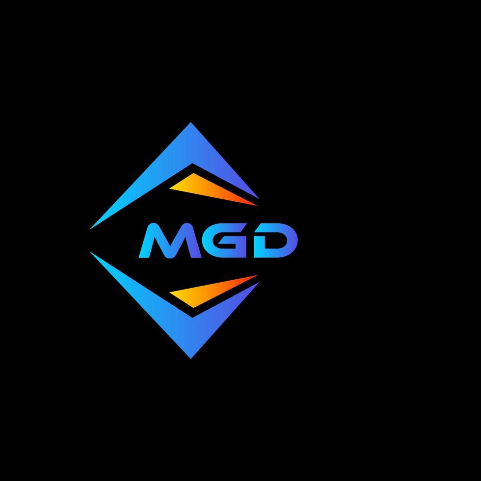 mgg astratto tecnologia logo design su nero sfondo. mgg creativo iniziali lettera logo concetto. vettore