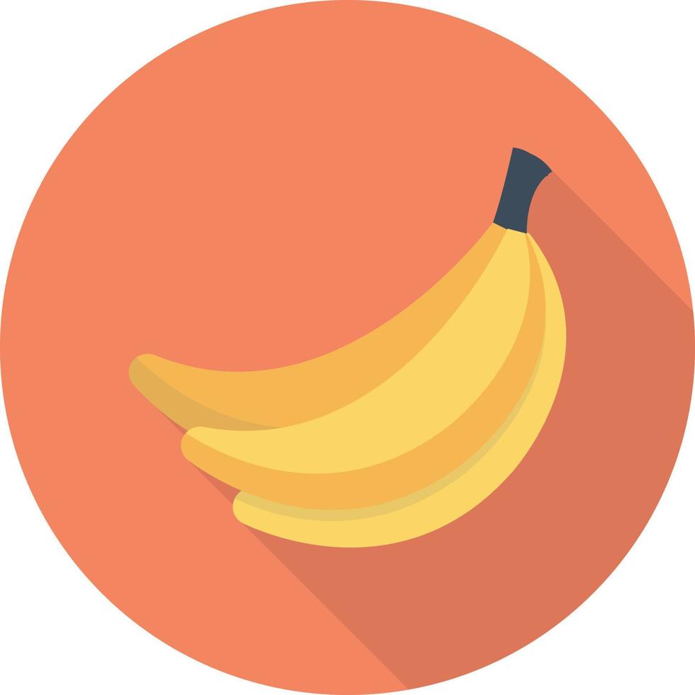 illustrazione vettoriale di banana su uno sfondo simboli di qualità premium. icone vettoriali per il concetto e la progettazione grafica.