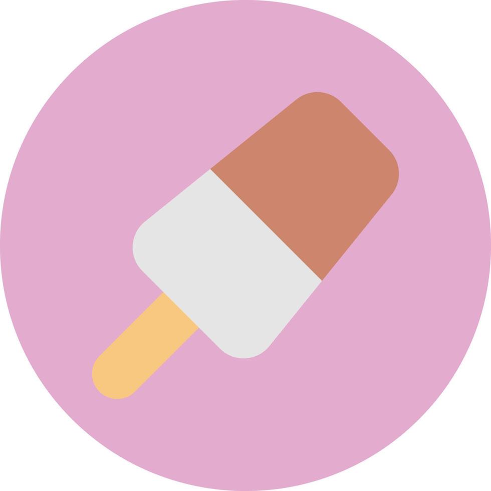 illustrazione vettoriale di gelato su uno sfondo. simboli di qualità premium. icone vettoriali per il concetto e la progettazione grafica.