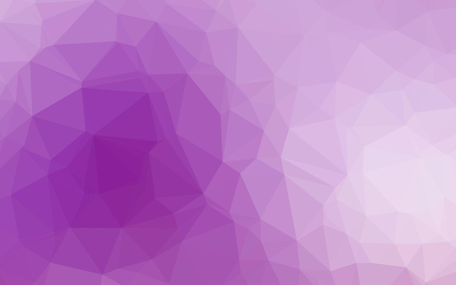 copertura poligonale astratta di vettore viola chiaro.