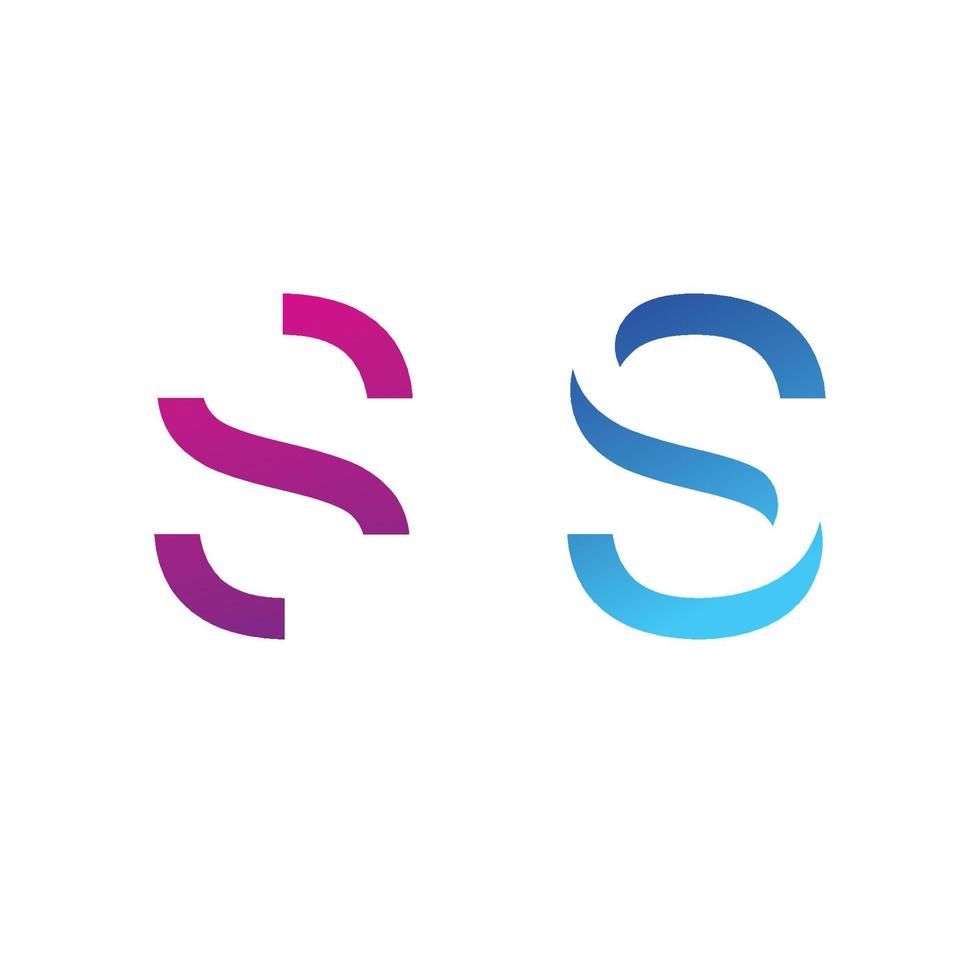 lettera S logo vettore modello. creativo S lettera iniziale logo design