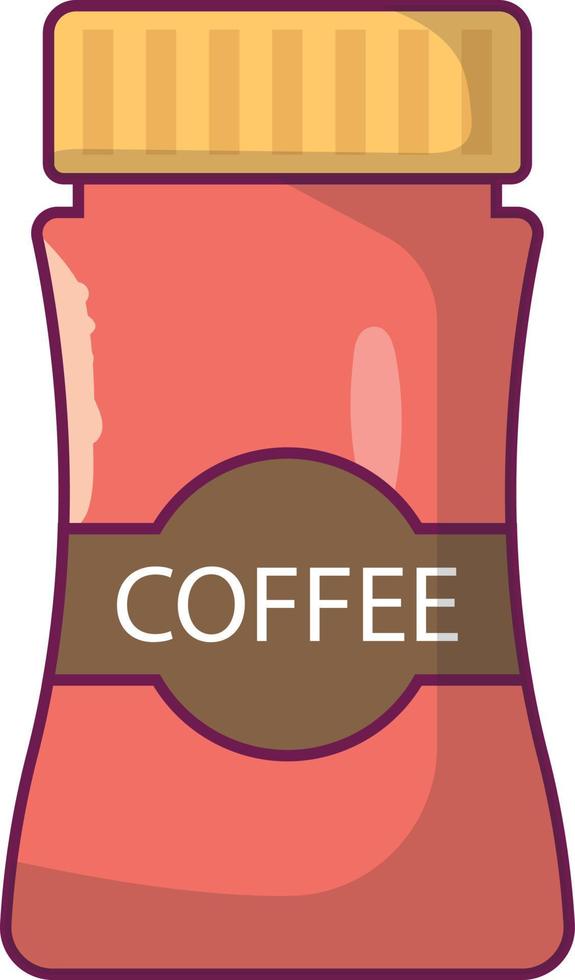 caffè vaso vettore illustrazione su un' sfondo.premio qualità simboli.vettore icone per concetto e grafico design.