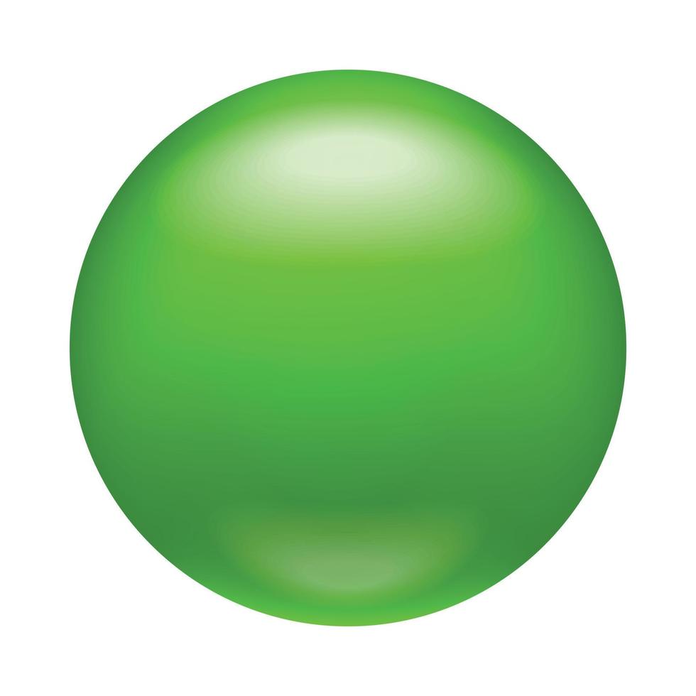 lucido verde distintivo, magnete icona, realistico stile vettore