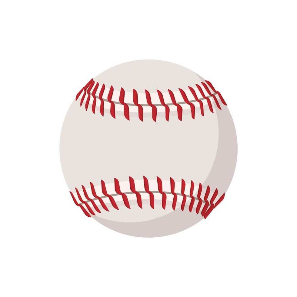baseball cartone animato icona vettore
