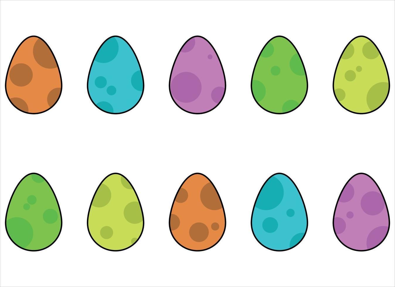 Drago uovo vettore design illustrazione isolato su bianca sfondo