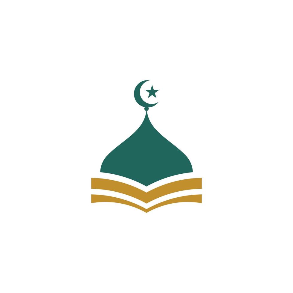 islamico scuola vettore icona design