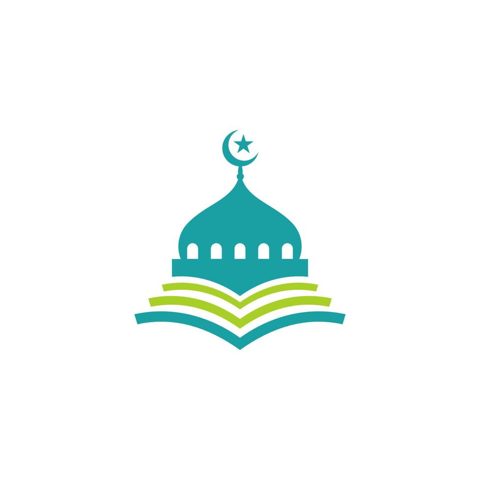 islamico scuola vettore icona design