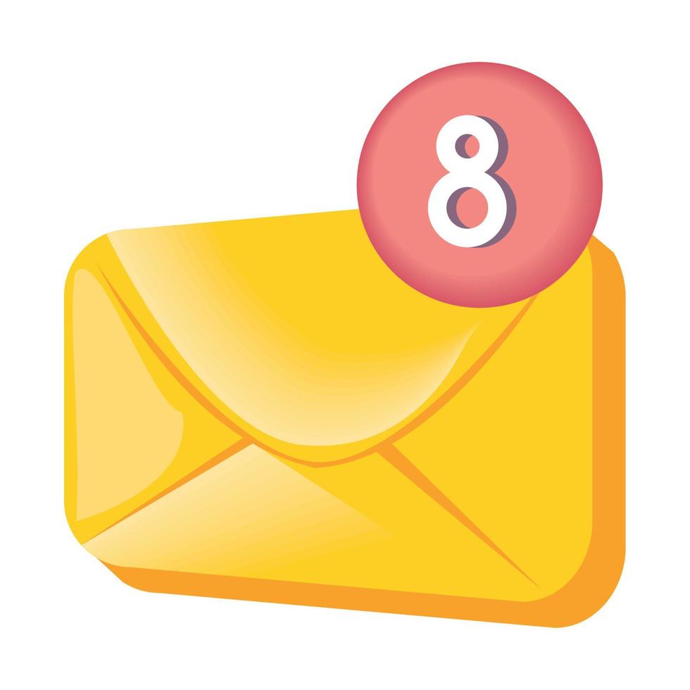 e-mail con notifiche contatore vettore