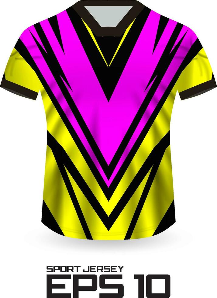 da corsa maglia camicia design concetto per gli sport squadra uniforme vettore