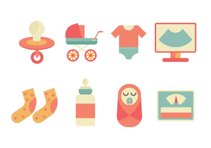 Icone vettoriali gratis maternità