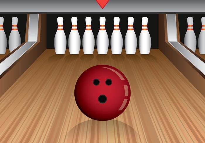 Illustrazione vettoriale di bowling