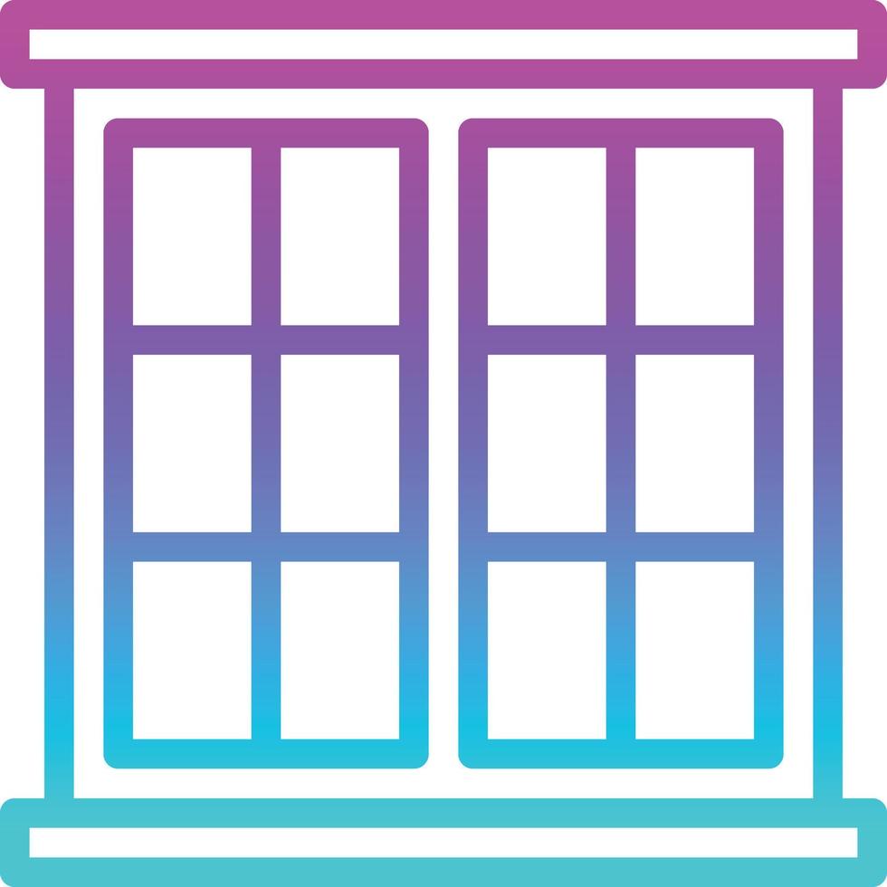finestra attrezzo costruire costruzione - pendenza icona vettore