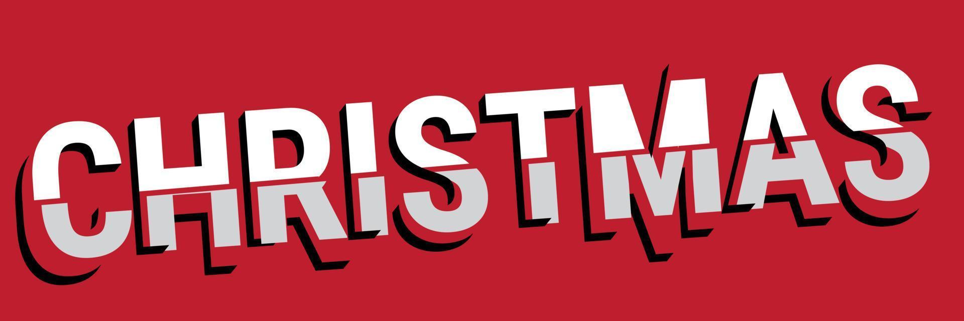 allegro Natale testo, lettera design carta modello, manoscritto scritte, disegnato font, creativo tipografia per vacanza saluto regalo manifesto, striscione, volantino, vettore illustrazione. eps10