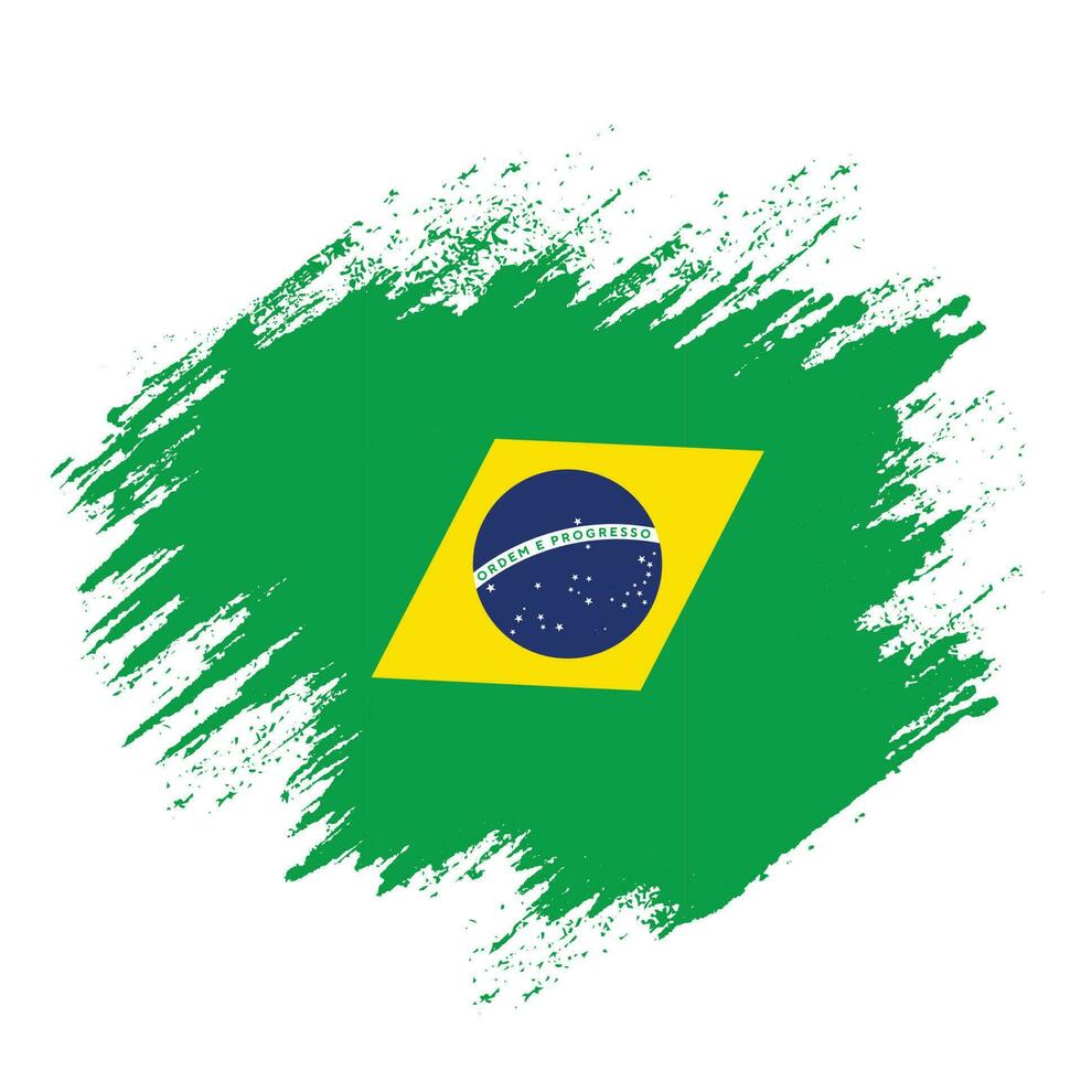 struttura effetto brasile bandiera vettore