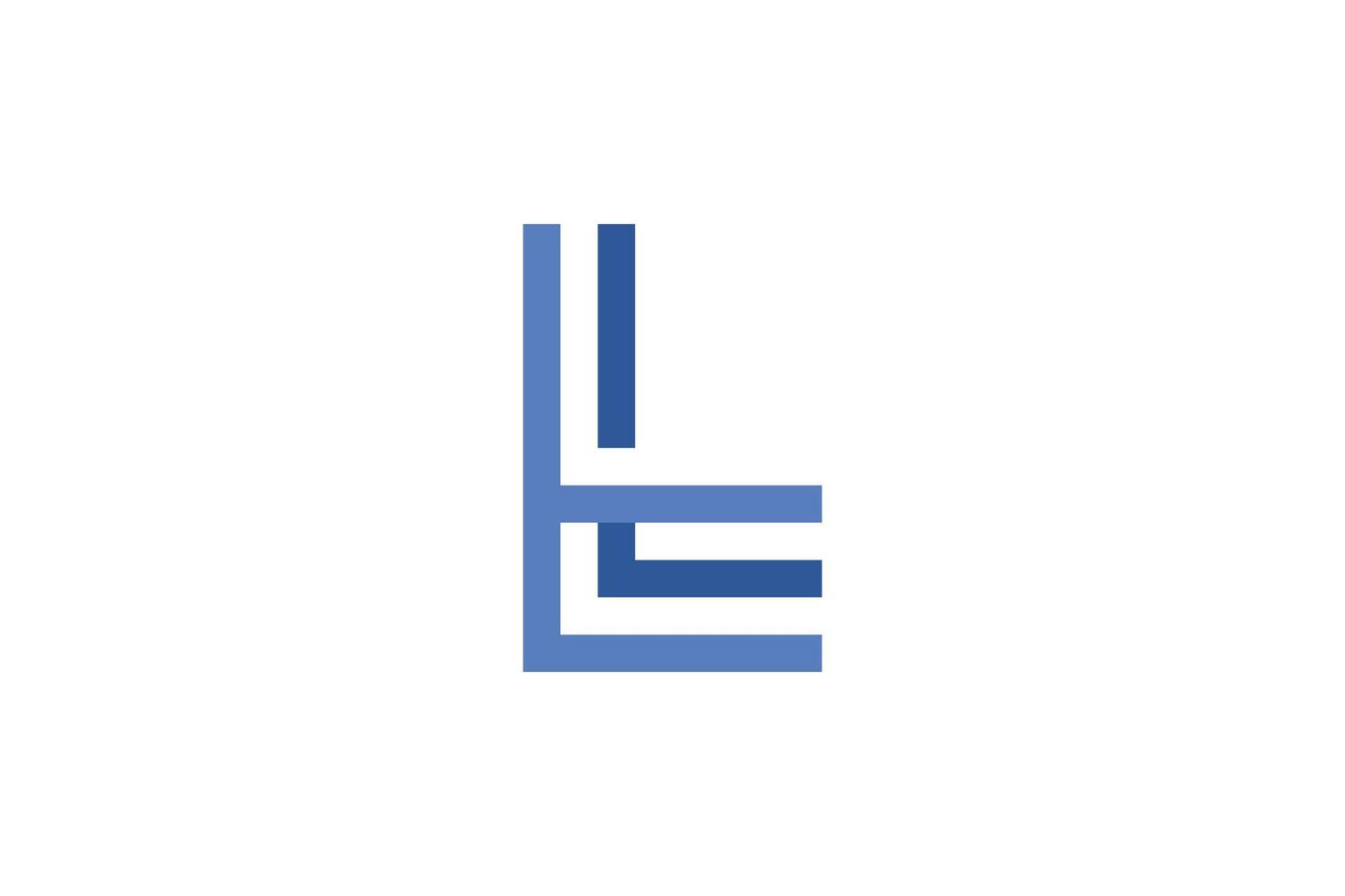 premio lettera l logo vettore