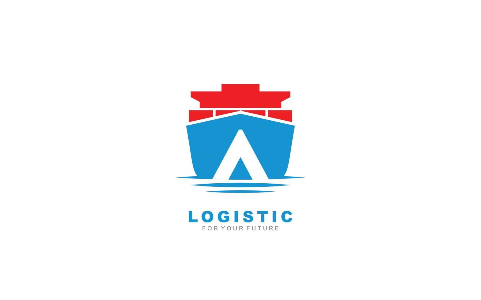 un' logo logistica per il branding azienda. spedizione modello vettore illustrazione per il tuo marca.