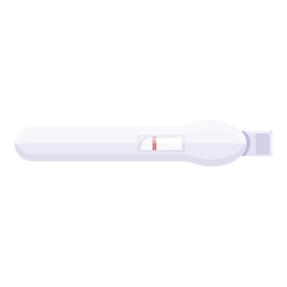 ovulazione incinta test icona cartone animato vettore. gravidanza kit vettore