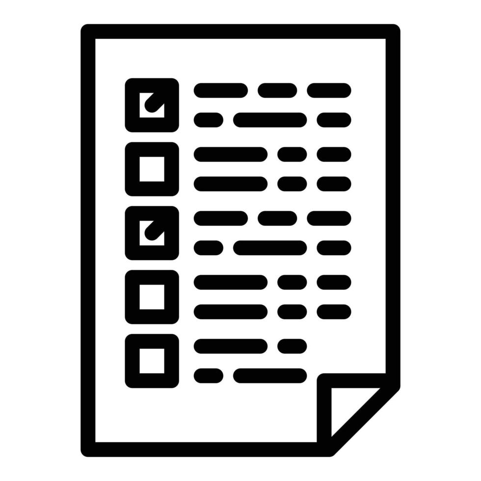 legale laboratorio test carta icona, schema stile vettore