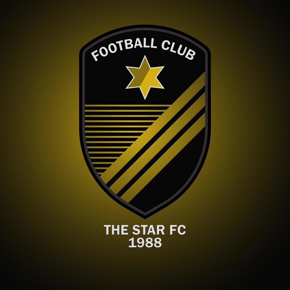 calcio logo design vettore