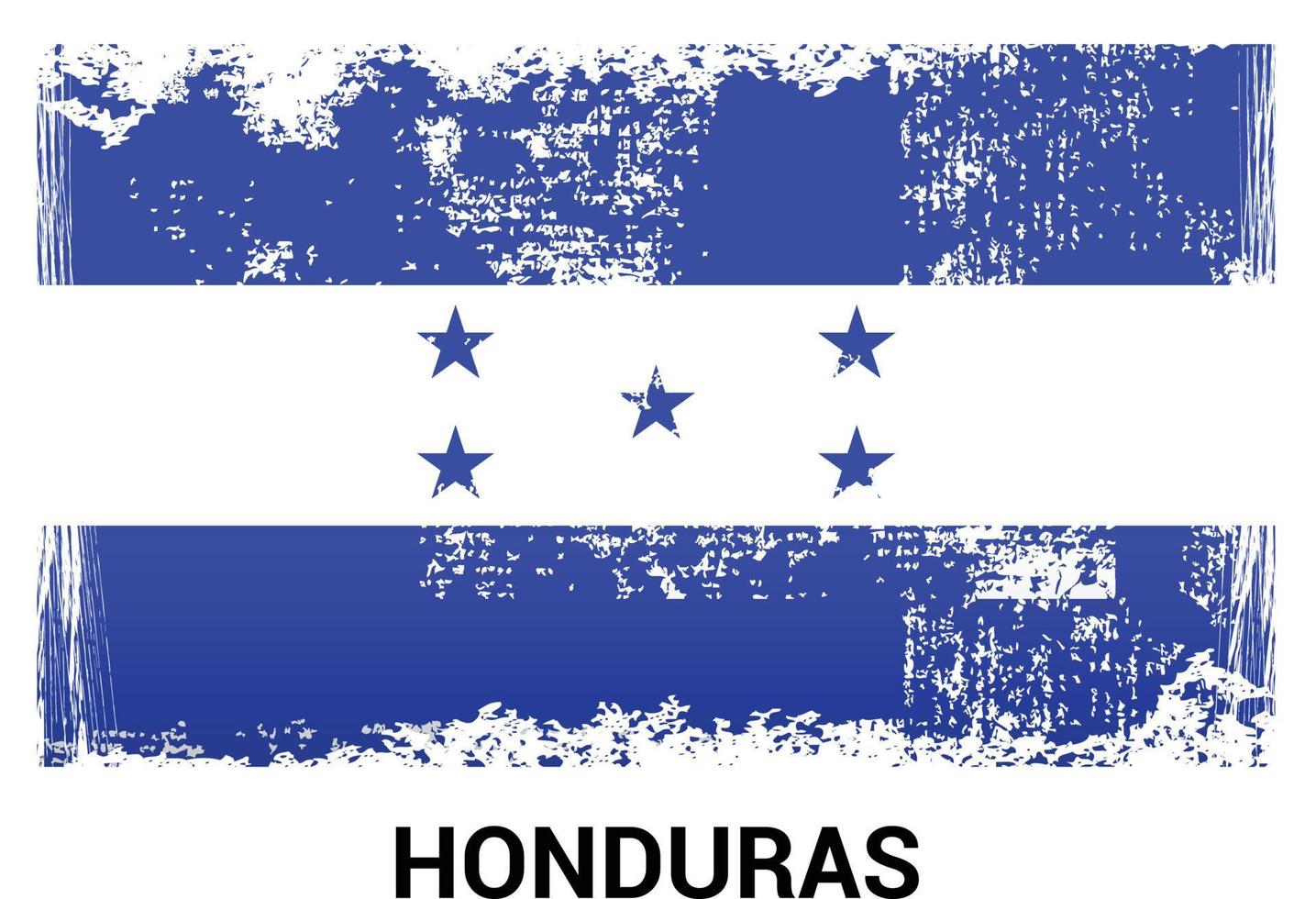 Honduras bandiera design vettore