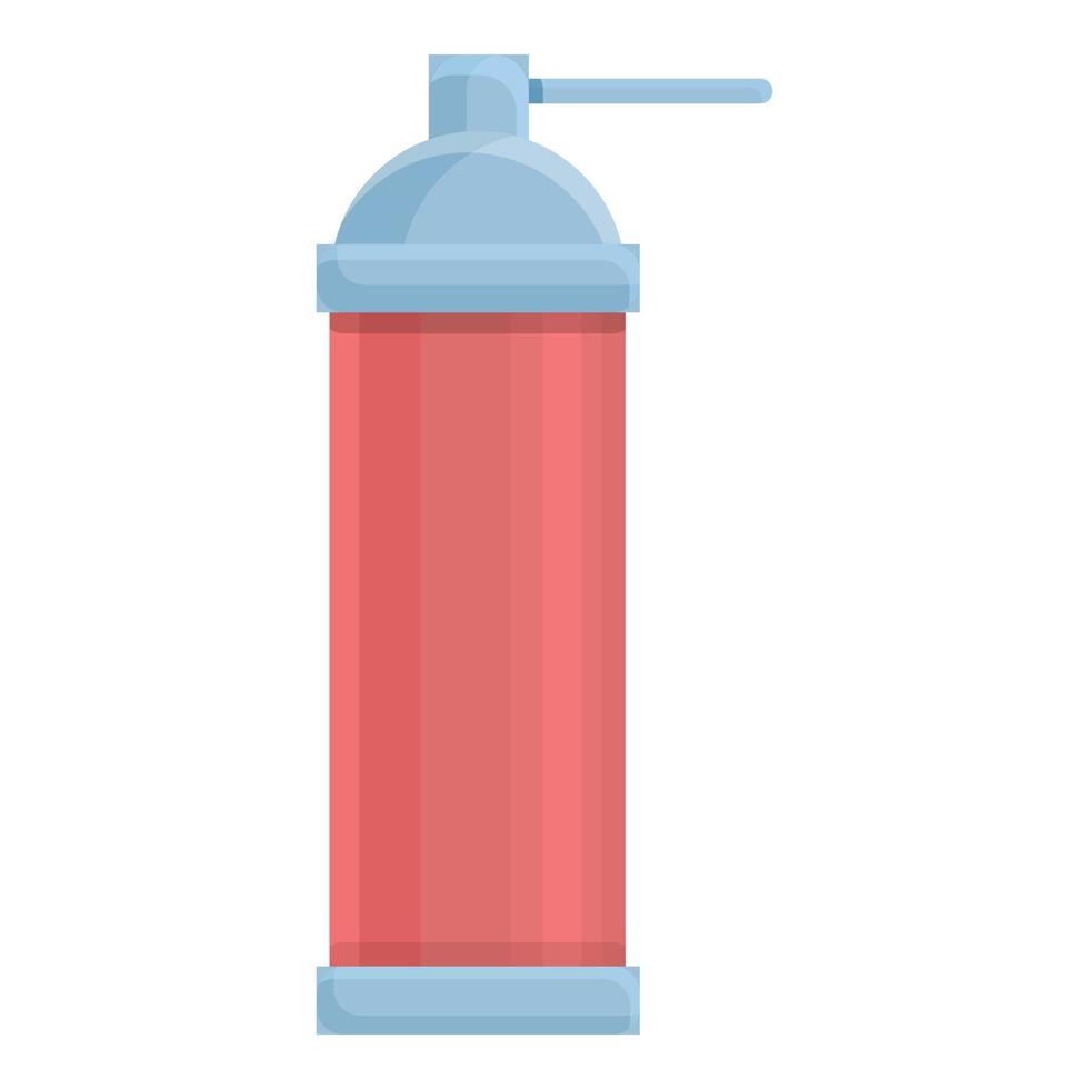 sapone bottiglia icona, cartone animato stile vettore